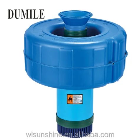 Low consumption Square Shape 220V/380V/440V 1.1Kw Fountain Floating Aerator for Aquaculture Agriculture Oxygenation Machine