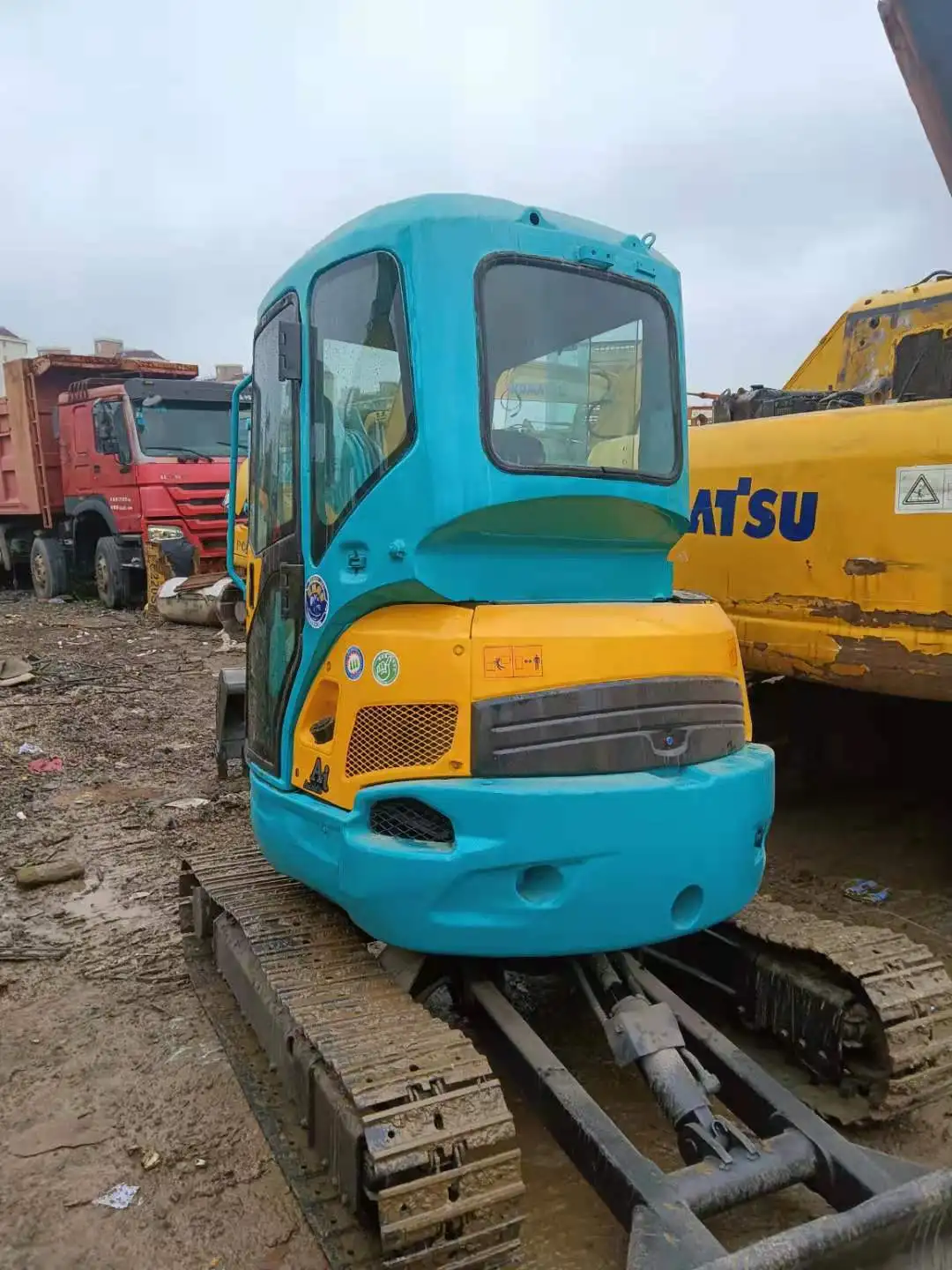 Used Kubota U30 Mini Track Excavator With Canopy Extendible Undercarriage Construction Machinery Small Excavator Bager Digger
