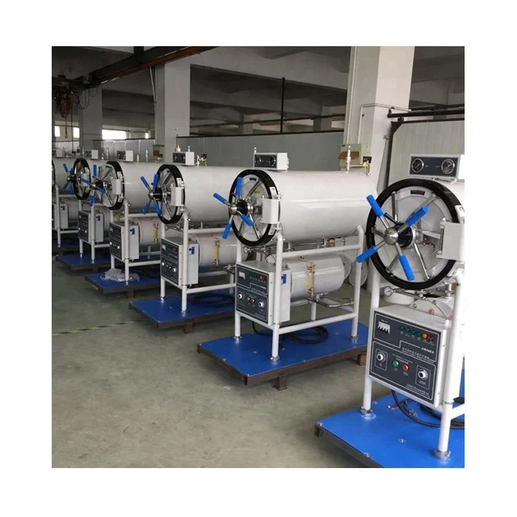 Horizontal Pressure Steam Sterilizer Hot selling medical sterilization machinery Cleaning and disinfecting equipment