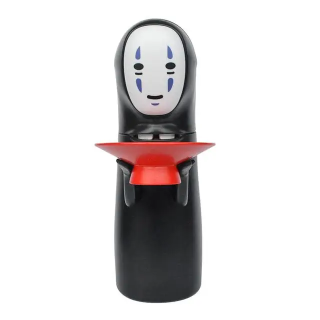 Spirited Away Kaonashi No-face Piggy Bank Toy Automatic Eaten Coin Bank Miyazaki Hayao Chihiro Design Christmas Present