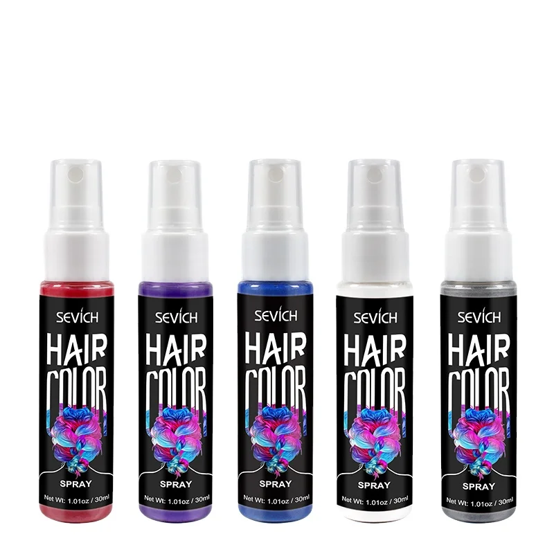 Цветной спрей для волос, спрей для временного окрашивания волос