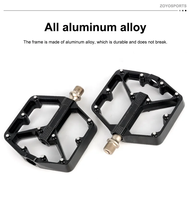 Guaranteed Colorful 3 Bearing Bicycle Pedal For Outdoor Sports Ultralight Bicycle Parts MTB Road Bike Parts Aluminium Alloy