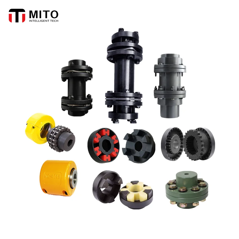 Mito 45# Steel Stepped Single Disc Series High Rigidity Line Shaft Coupling High Precision Disc Shaft Coupling