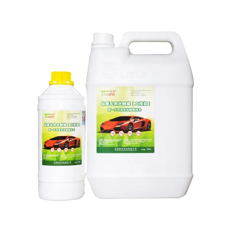 TTnano Photocatalyst Fast-acting Odor Eliminating Multifunctional Surface Cleaner for Interior Car Air Purification