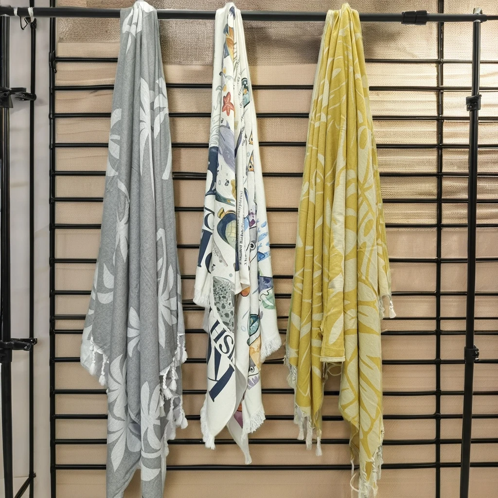 First Quality Authentic Turkish Beach Towel 100% Cotton Quick Dry High Absorbent Sand Free Beach Blanket