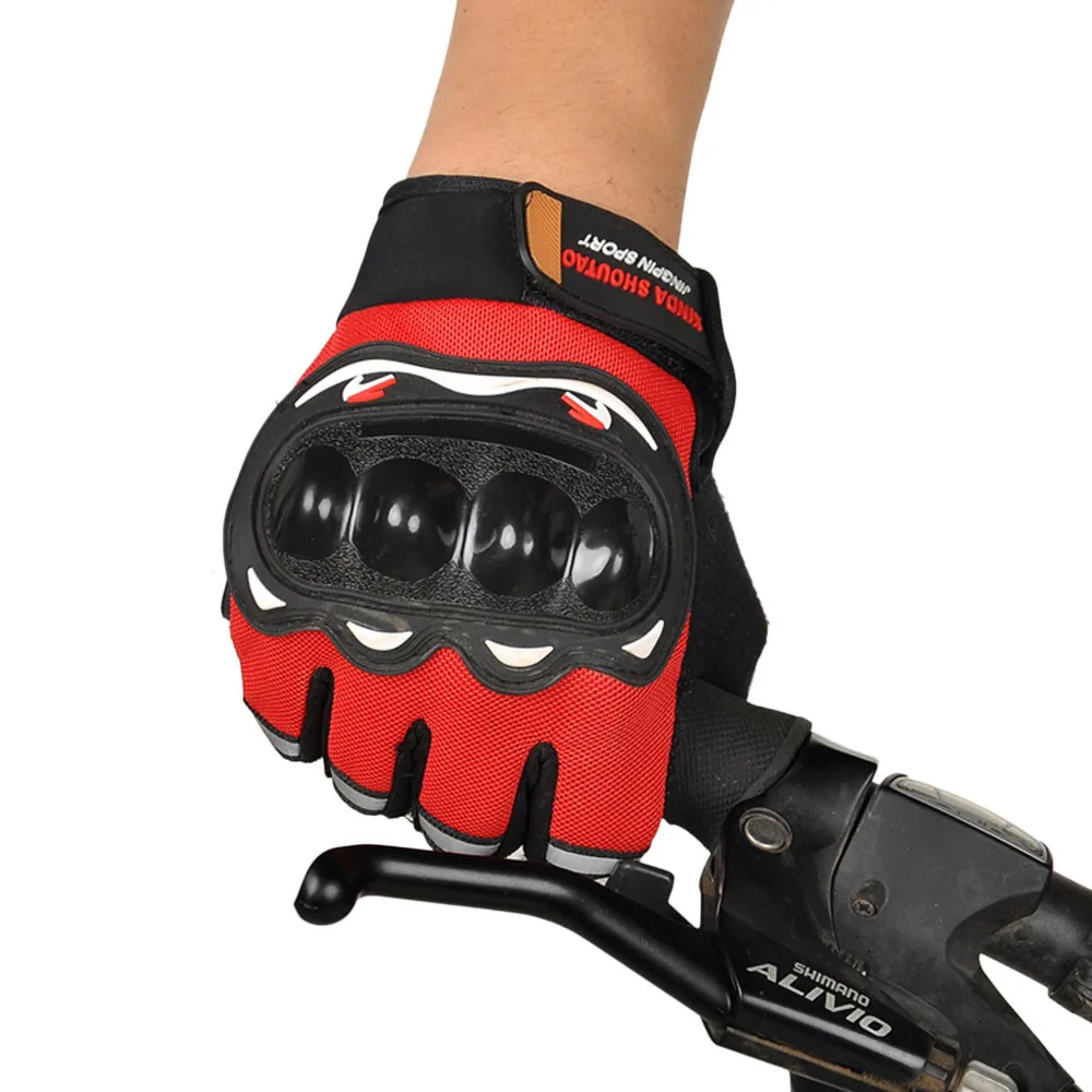 Hard Knuckle Half Finger Anti Slip Comfortable Breathable Outdoor Cycling Bicycle Gloves