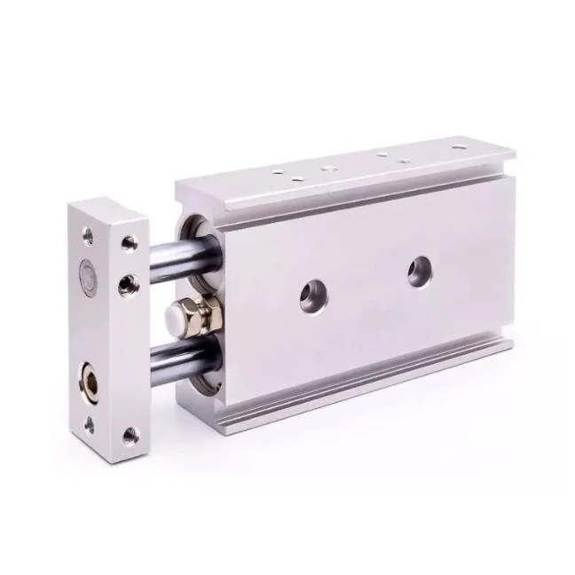cxsm15*50 series Standard double piston Twin rod Slide Table Basic Thin Air Pneumatic cylinder