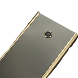 Luxury metal body dual sim key cell phone V01 Small mini card 2G GSM senior Bar  thin Mobile phone