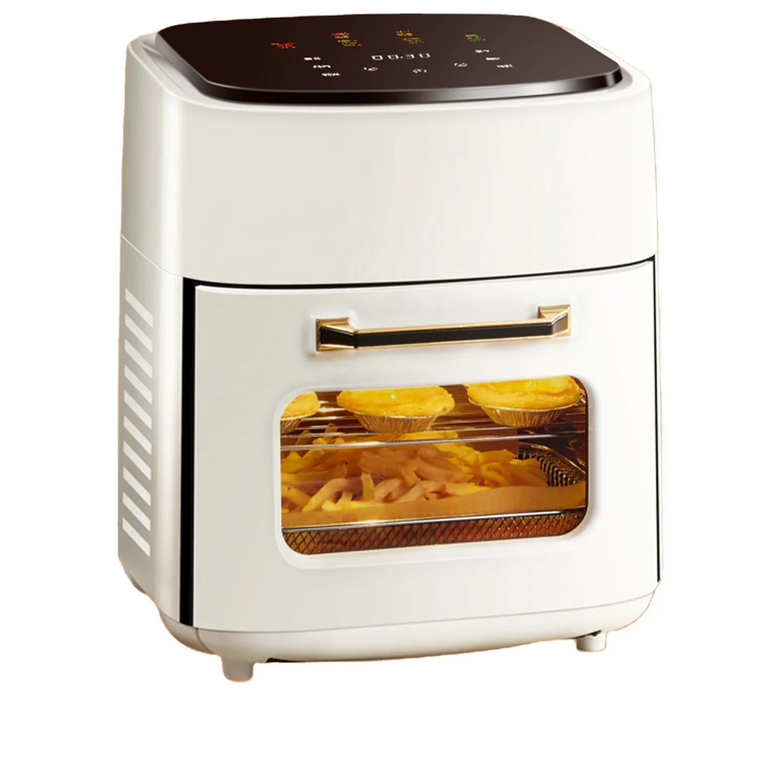 Многофункциональная 15 литров, видимая со скрытой сенсорной панелью, воздушная фритюрница, печь CE/CB/CCC