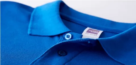 Custom Logo 100% Cotton Classic- Fit Pique Polo Shirt Men