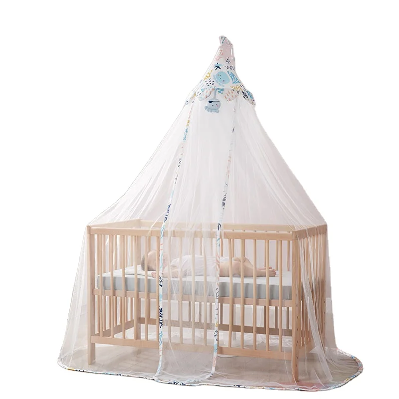 KUB summer infant crib safe and stable baby bed comprehensive anti-mosquito soft lifting mosquito net