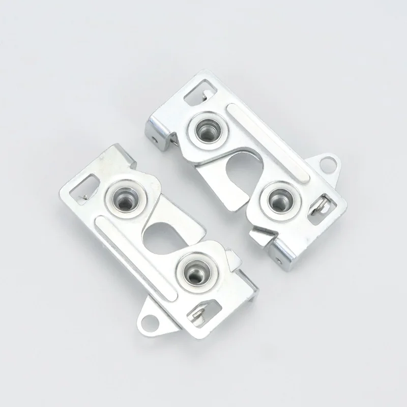 Heavy Duty Vertical Catch Lock R4 Rotary Latches 2 Stage Door Panel Metal Concealed Rotary Push to close Latch