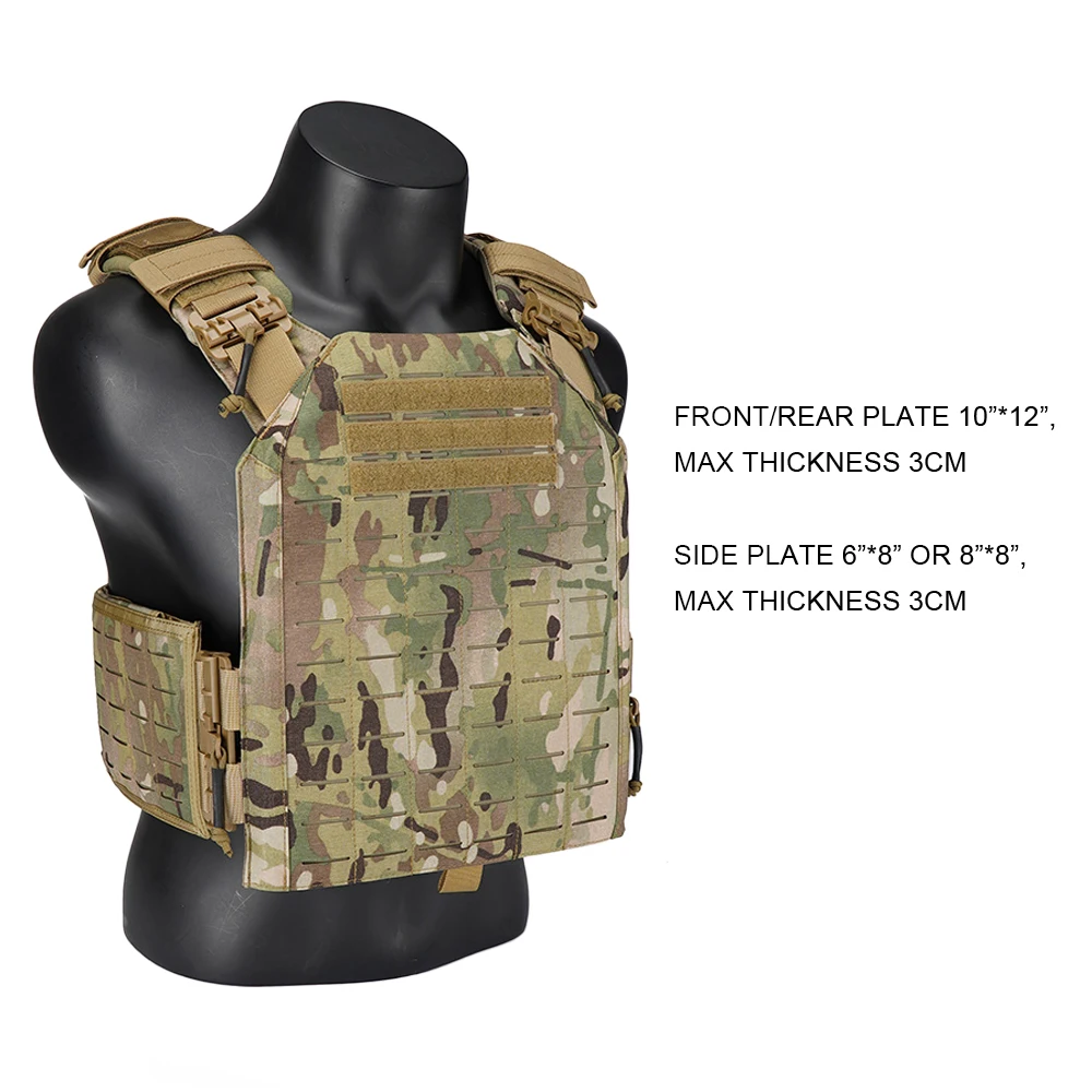 GAF High Quality 1000D Nylon Outdoor Quick Release Molle Combat Nylon Vest Tactical Vest Plate Carrier