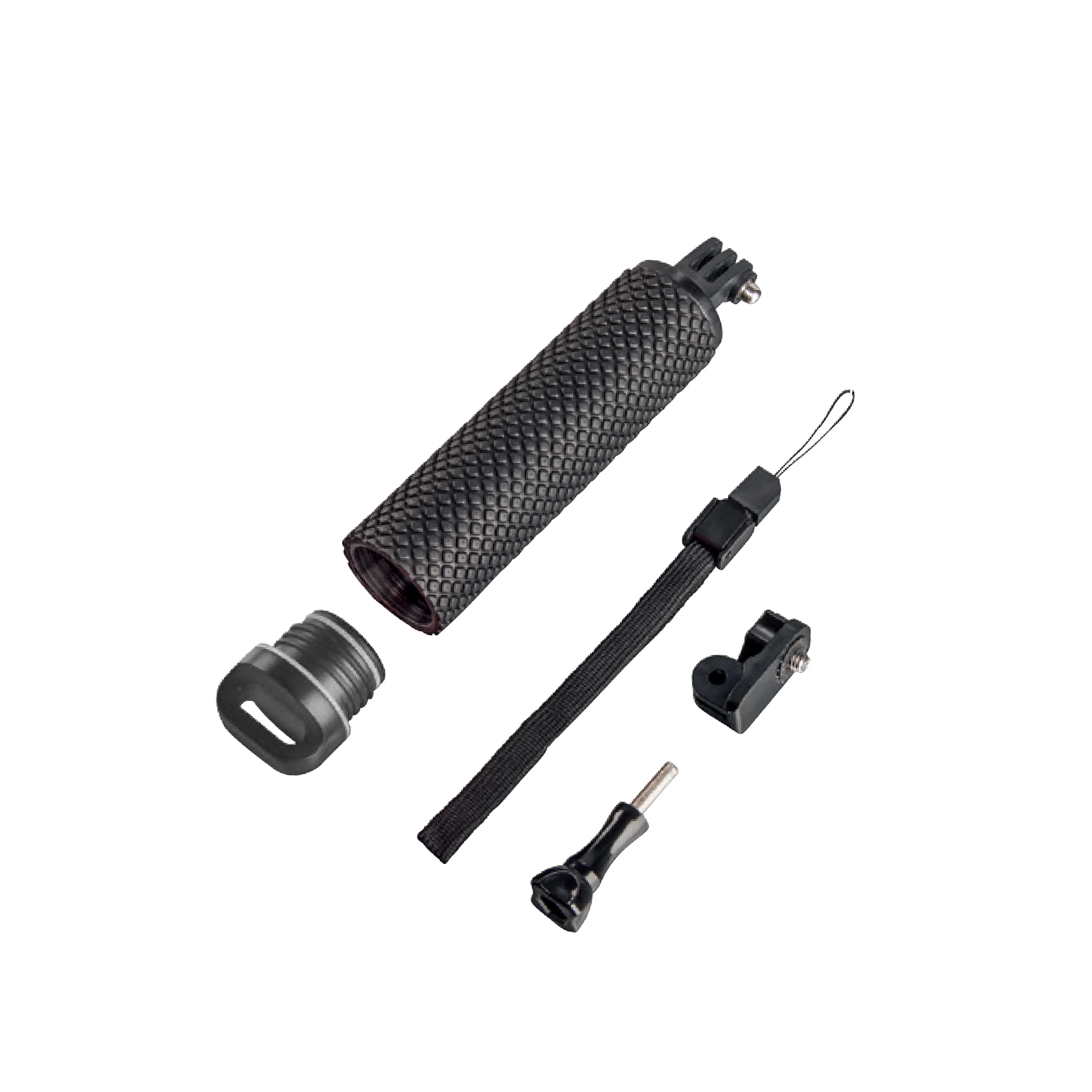 Waterproof Floating Hand Grip kit with light Compatible with GoPro and smartphone for Action Cameras