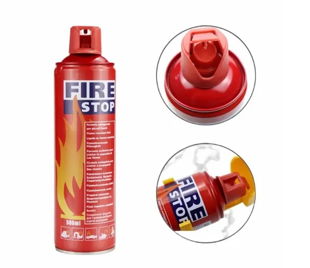 1000ml Aerosol Foam Spray Fire Extinguisher /500ml Mini Car Fire Stop for Car Fire Extinguisher for Car