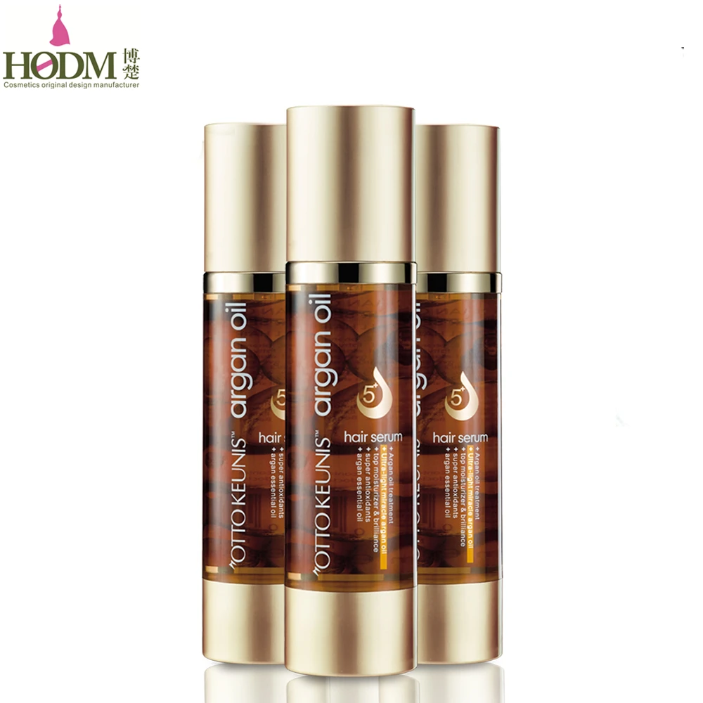 100ml Professional Moisturizing & Shine Argan Oil Best Hair Serum for Women Dry Frizzy Hair Custom Logo
