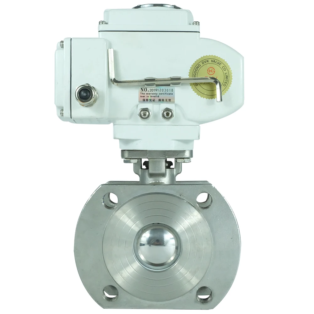 DKV DN40 2 дюймов 24V DC Италия ультратонкий межфланцевый клапан фланцевый ss304 из нержавеющей стали с электроприводом