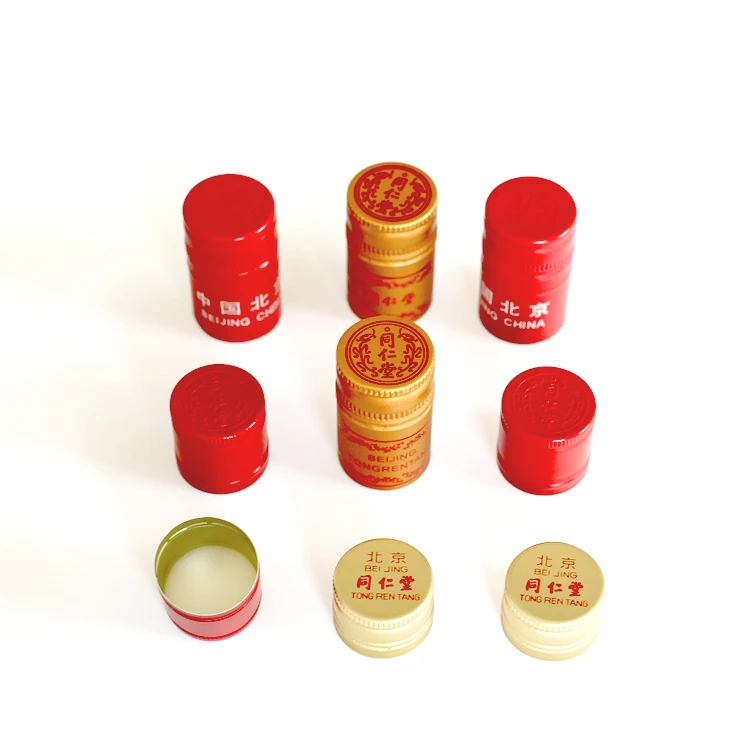 25*43mm 30*60mm Whisky Wine Bottle Aluminium Closures Caps