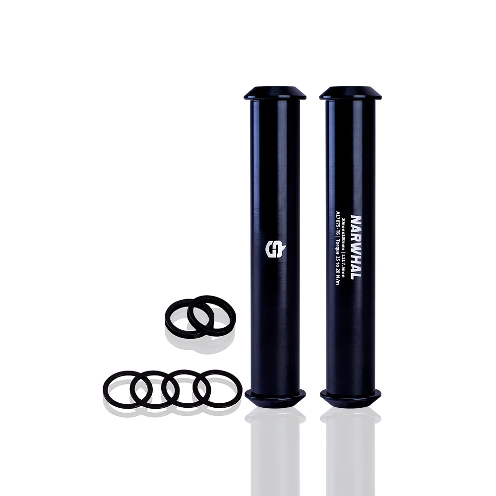 Gateshark Thru Axle BMX Racing Alloy 7075 For Front Hub 20mm BMX Race Bike Through Axle Bicycle Accessories Narwhal