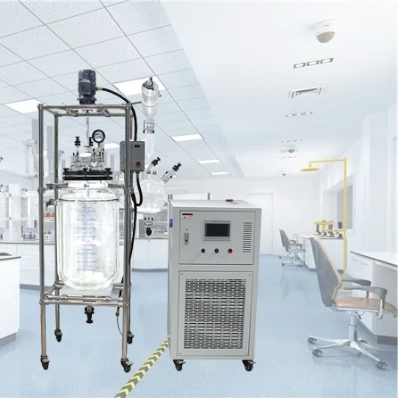 durability Peptide synthesis 100L strong anti-explosion PTFE stirring stirrer reactor