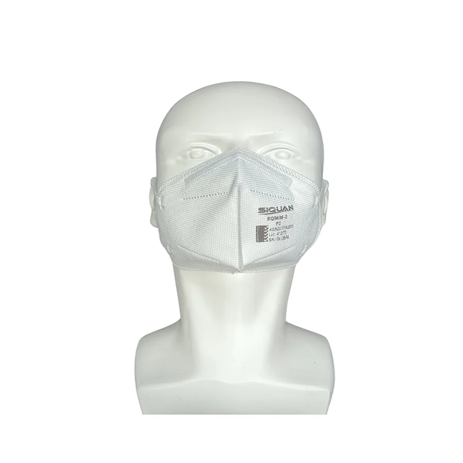KN95 Facemask AS/NZS Respirator Breathable & Comfortable Foldable Safety Mask with Head Strap for Tight Fit