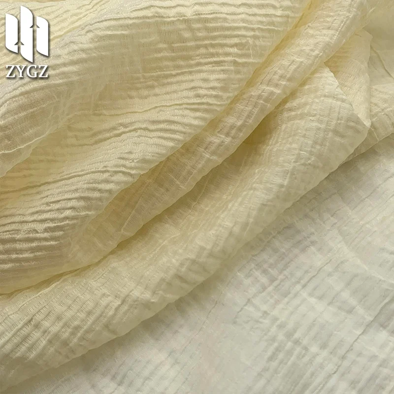 New Tencel nylon blended crepe fabric lightweight breathable crepe fabric rayon wholesale