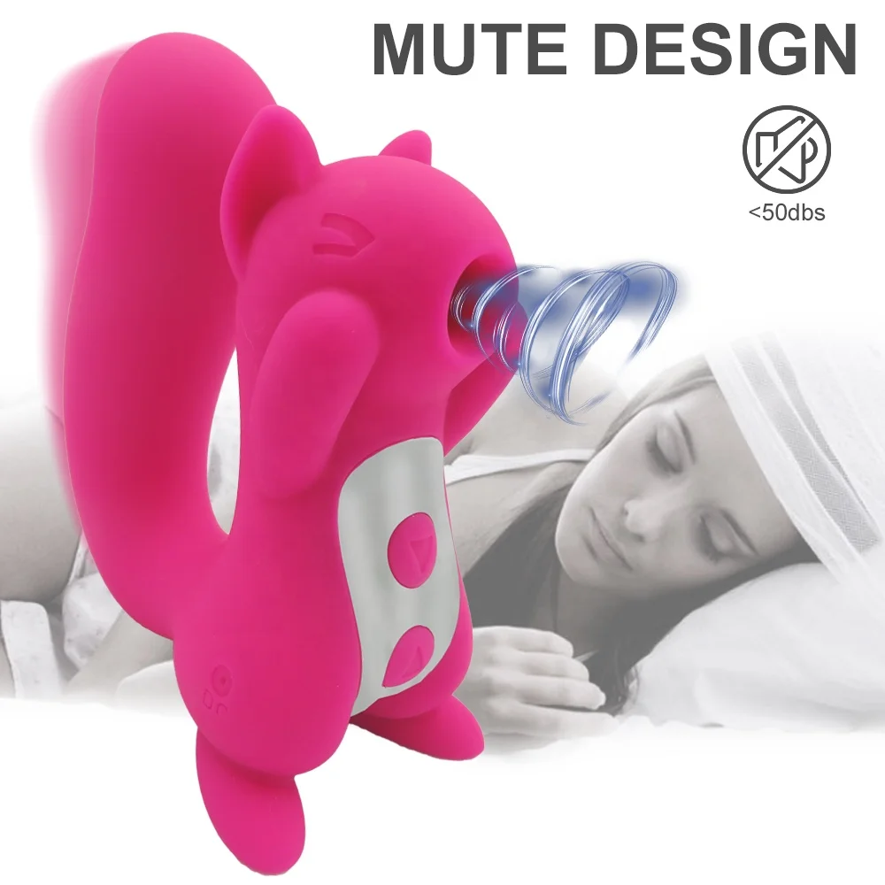 Small Larg Seductive Llush Promotion List Sexy Purple G-Spot Squirrel Clit Suction Sex Toy Women Sextoy Couple Squirel Vibrators