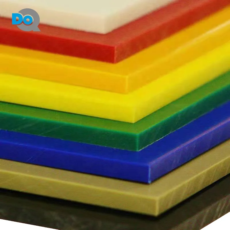 polyethylene Plastic raw materials Customized Size and Thickness PE plastic sheet board  Sheet