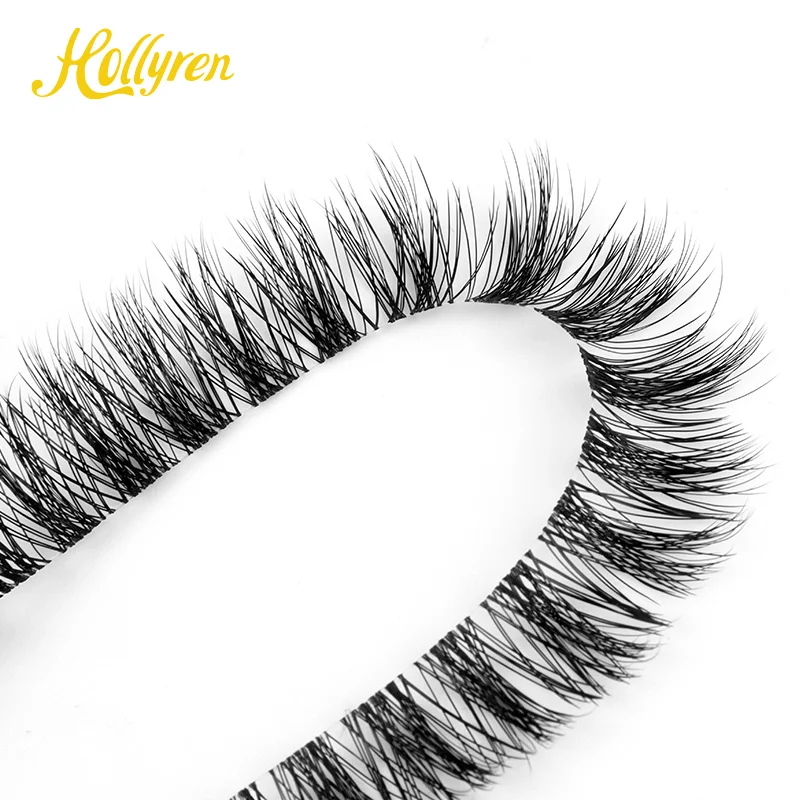 China Manufacturer Natural Looking C D D+ Curl Lash Cluster Natural Linx Cluster Lash Adhesive Eyelash Extension Kit Diy