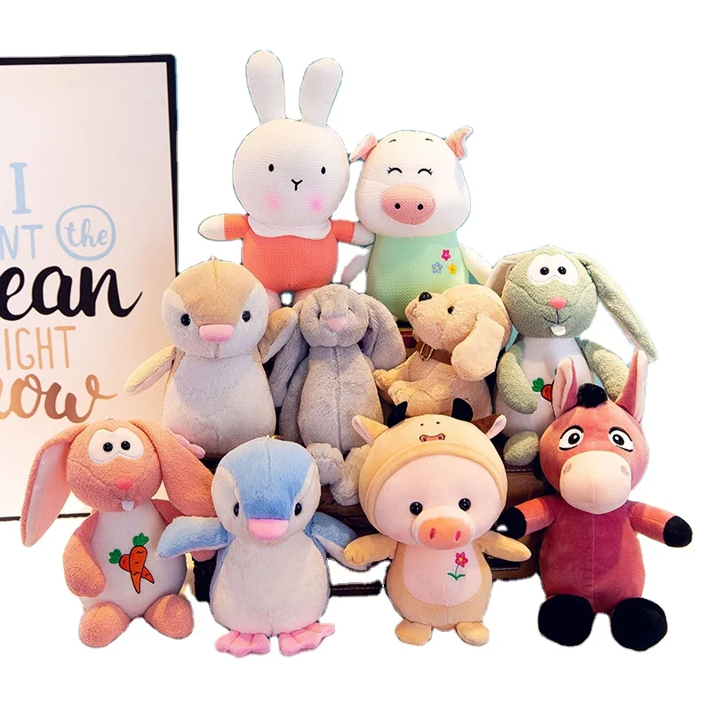 Songshan Toys Mini Customized Low Price Kids Soft Claw Machine Stuffed Animal Wholesale Bulk Anime Plush Peluches
