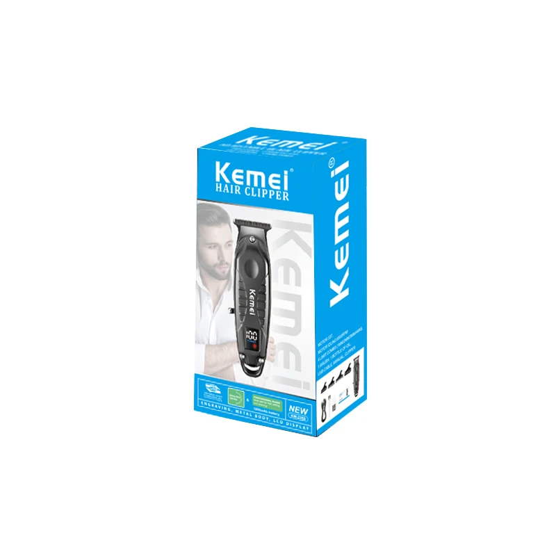 Kemei KM-2288 Профессиональный парикмахерский нескользящий электрический триммер для волос