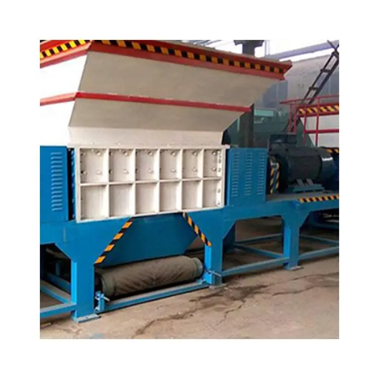 
Mutifunctional portable tire recycling waste tyre shredder on truck 
