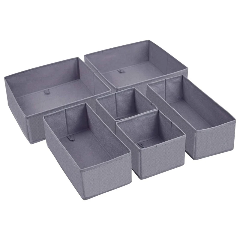 High quality drawer organizer underwear organizer set wardrobe drawer divider foldable closet storage boxes