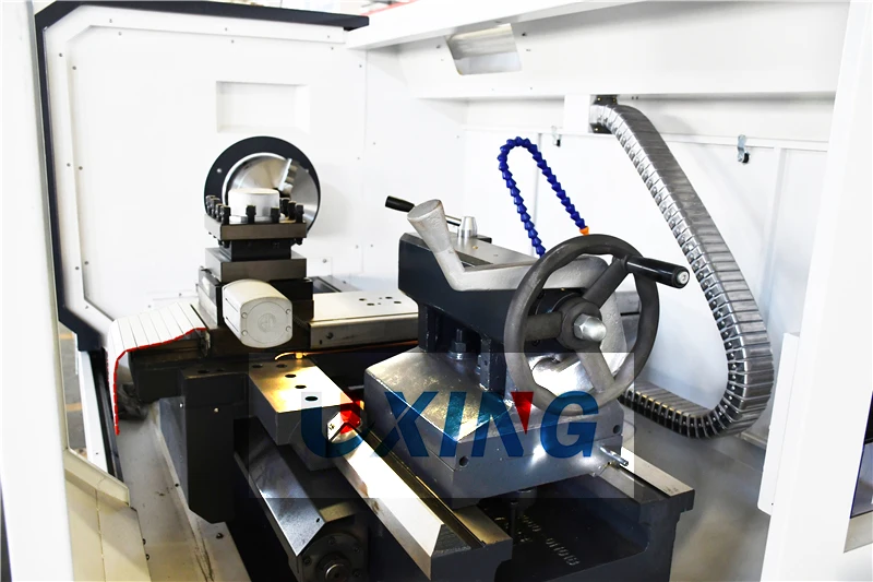flat bed heavy duty revolver cnc automatic lathe machine price CK6152E CK6165E revolver tool price