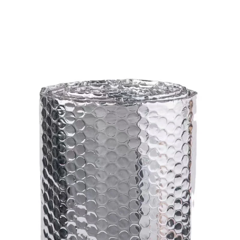 Reflective Thermal Insulation Material Air Bubble Pe Foam With Aluminium Laminated Foam Products For Roofing Insulation