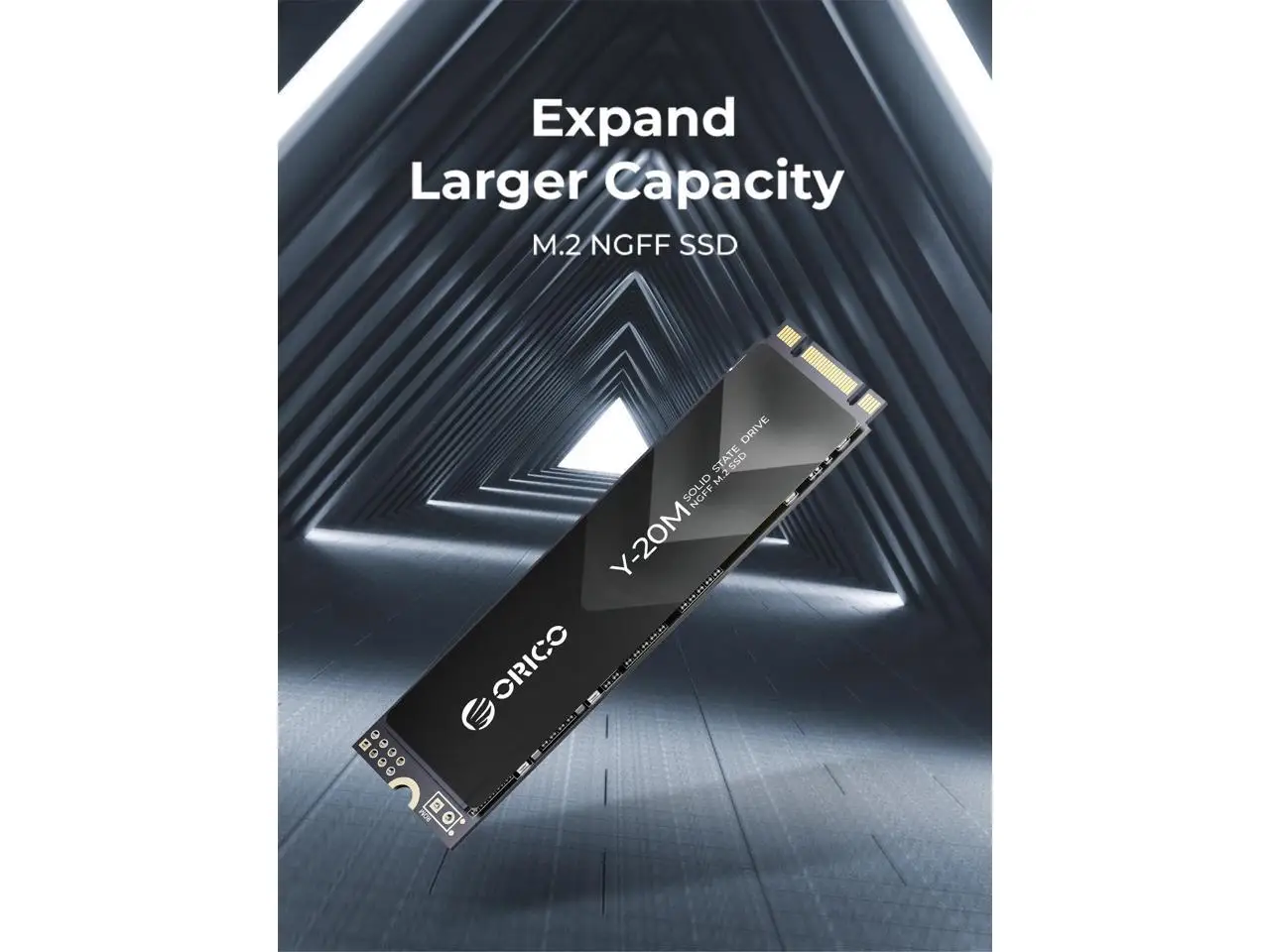 Internal M.2 NGFF SSD 2TB with SLC Cache 3D NAND TLC M.2 2280 SATA III 6Gb/s Internal Solid State Drive SSD Speed up to 500MB/s