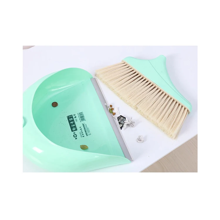 Factory Supply Pan Household Cleaning Popular Item Plastic Dust Broom Set