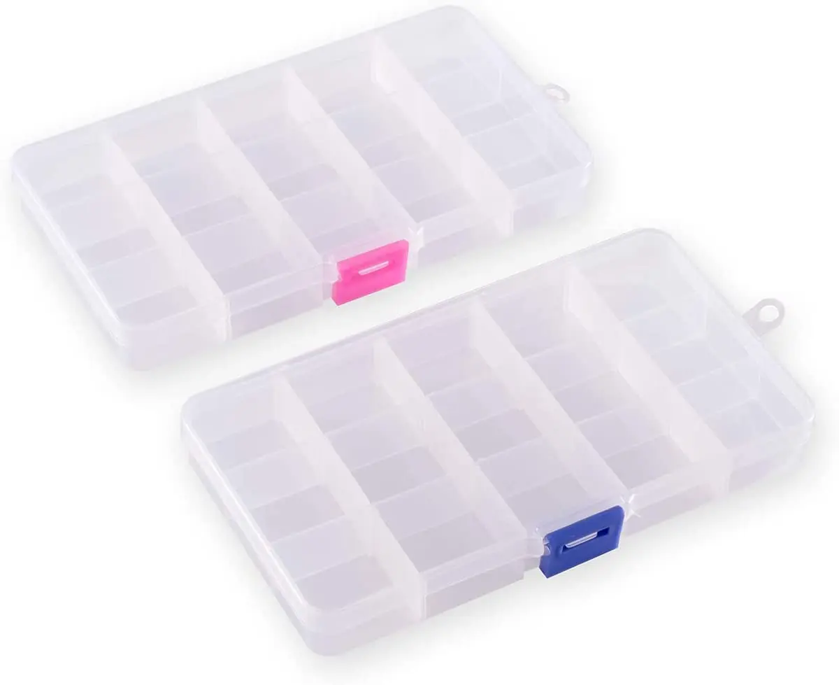 wholesale Storage Box Plastic Package Boxes Transparent Clear Empty Box Safe Material Plastic Storage Containers