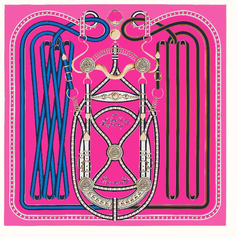 Саржевый Шелковый квадратный шарф 90 см на заказ