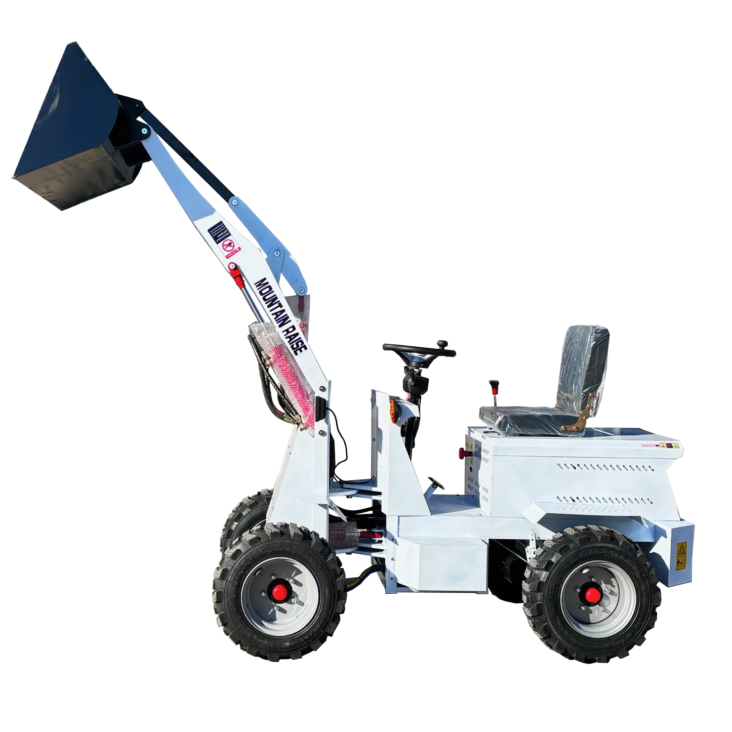 Mountain Raise New Design Electric Loader MR904E Small hydraulic fronted loader Farm Tractor Agricultural Wheel Loader