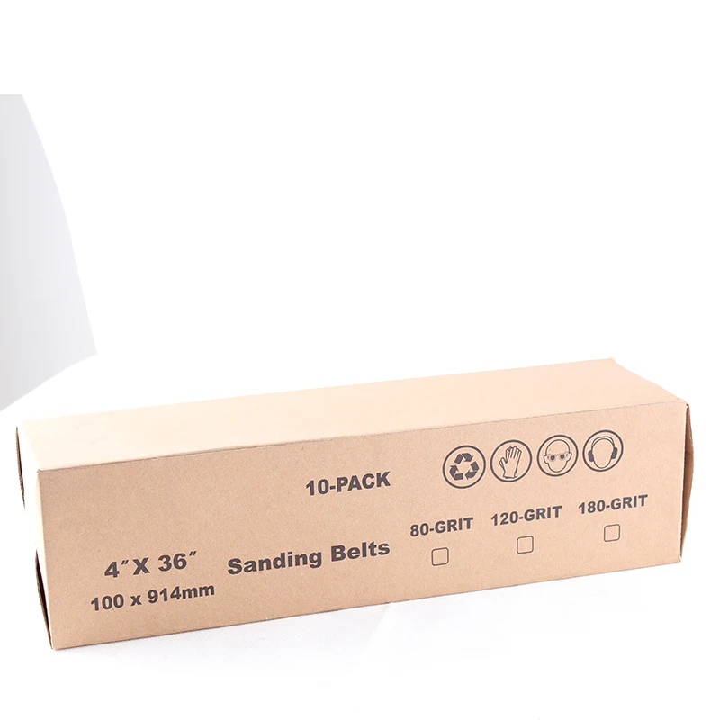 ALLWIN metal polishing abrasive belts 10pcs polish abrasive sanding belt