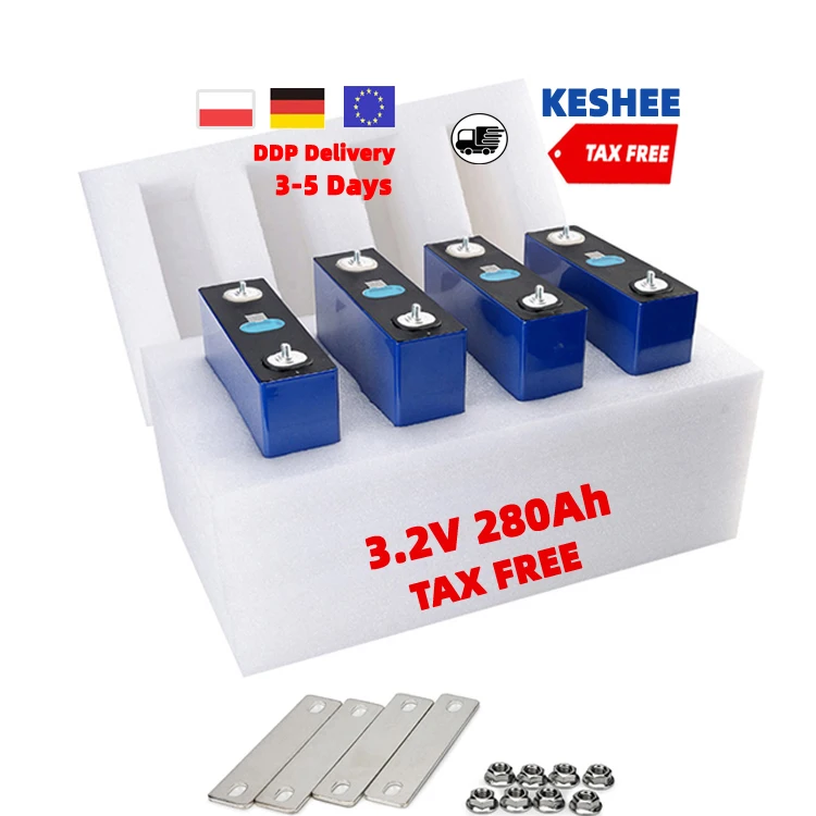 KESHEE lithium cell 3.2v 280ah batterie bms lifepo4 battery lifepo4 cell 280ah 3.2v