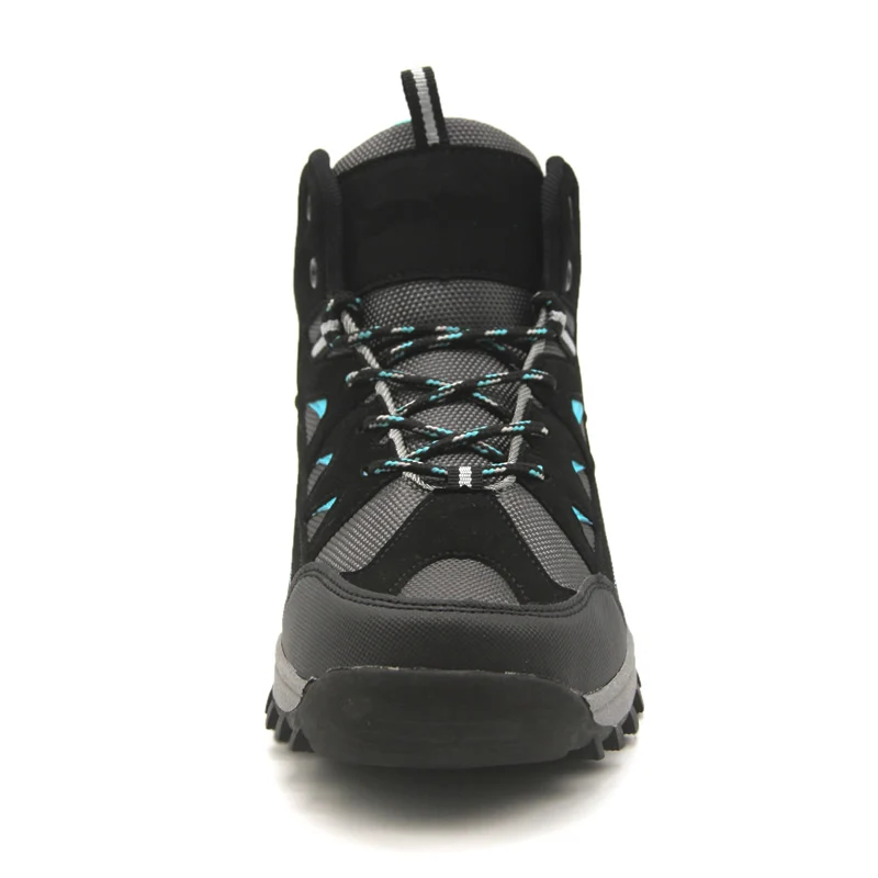 Customized high top outdoor sports mountain climbing trekking shoes men hiking boots