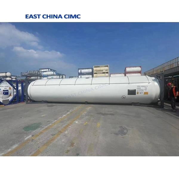 20 футов 40 LPG T50 ISO контейнер-цистерна для транспортировки сжиженного нефтяного газа
