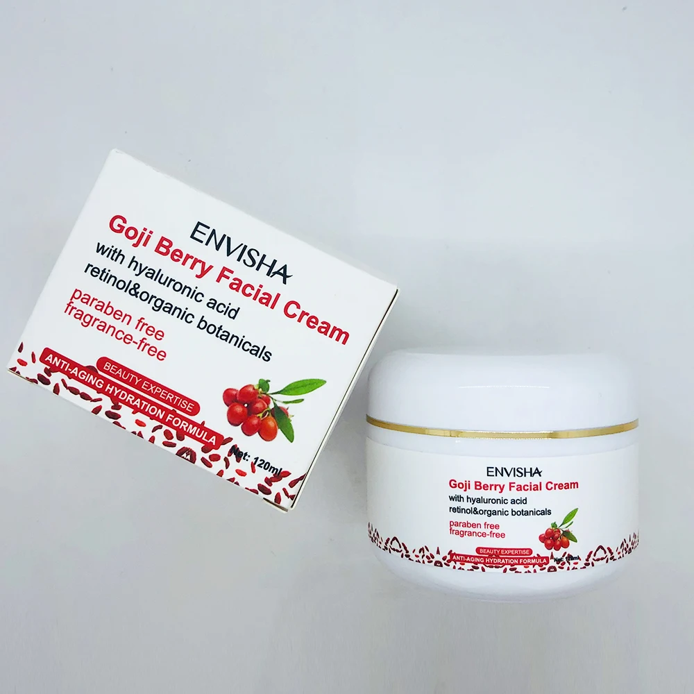 OEM ODM Organic Skin Cream Retinol Cream With Hyaluronic Acid Moisturizer Goji Berry Face Cream