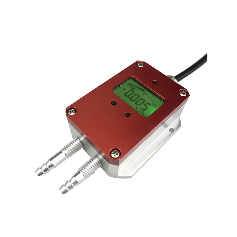 4-20ma Differential Furnace Negative Micro Differential Pressure Sensor Air Wind Pressure Transducer Transmitter