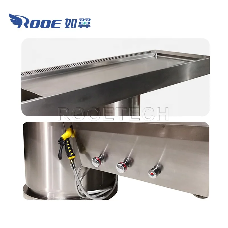 Forensic Rotary Autopsy Body-autopsy-table Embalming Table with Upper Exhaust System