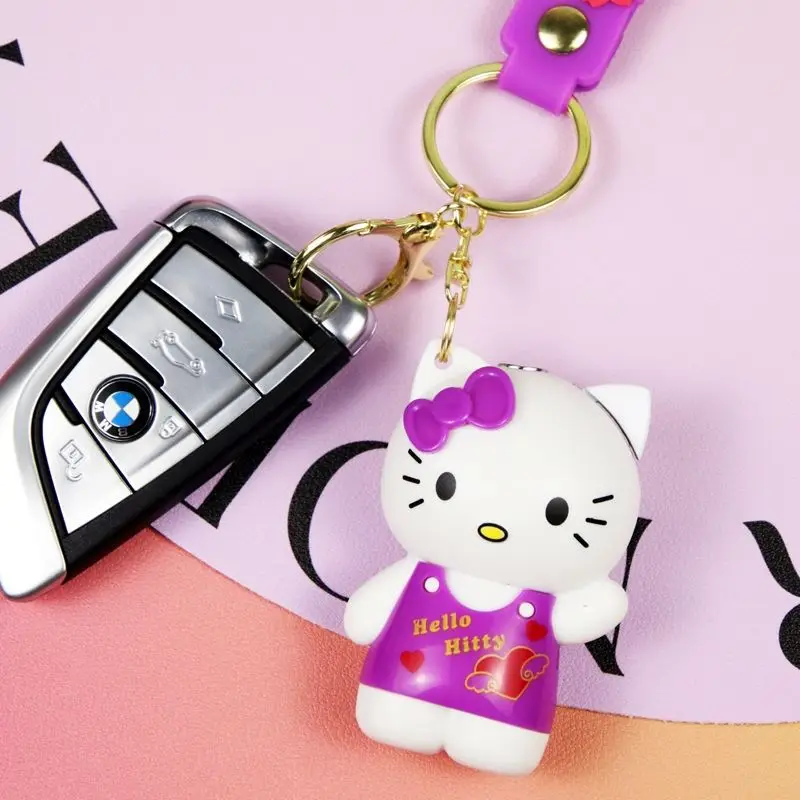 3d-зажигалка Hello Kitty мультяшная кукла газовая зажигалка с красным пламенем ветрозащитная Зажигалка для