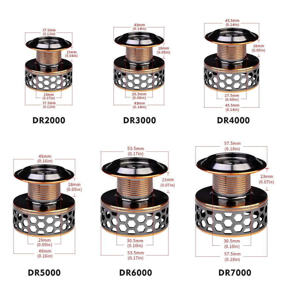 Fish Wheel Full Metal Wire Cup Fishing Reels 5.1:1/5.2:1 Saltwater Best Casting Spinning Fishing Reels Wheel Sea Pole Reel