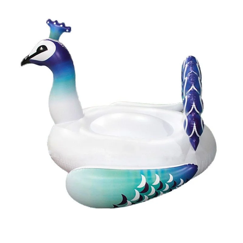 Inflatable outdoor PVC unicorn floating animal theme pool entertainment water toys Floating mattresses and water toys